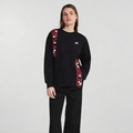 Custom Nike Sweatshirt Black With PAnda Pattern