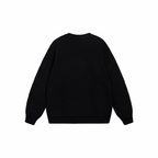 Custom Nike Sweatshirt Black With PAnda Pattern