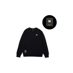 Custom Nike Sweatshirt Black With Small Logo And M Patch