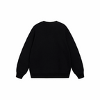 Custom Nike Sweatshirt Black With Small Logo And M Patch