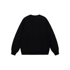 Custom Nike Sweatshirt Black With Teddy Bear