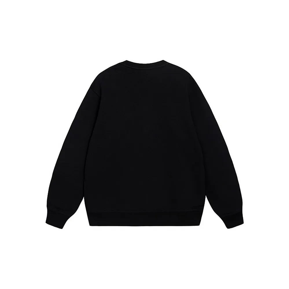 Custom Nike Sweatshirt Black With Teddy Bear