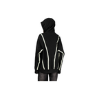 Custom Nike Sweatshirt Black With White Stripes