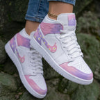 Daisy Baby Pink Purple Custom Air Jordan 1