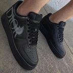 Dior Black Gray Custom Air Force 1