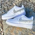 Drip Design Silver Custom Air Force 1