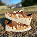 Drip Pattern Brown Beige Custom Air Force 1