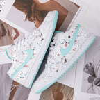 Mint Green Splatter Custom Dunk