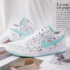 Mint Green Splatter Custom Dunk