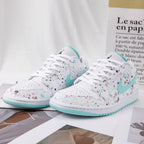 Mint Green Splatter Custom Dunk