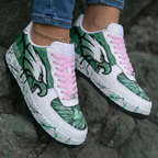 Eagle Pattern Baby Pink Custom Air Force 1