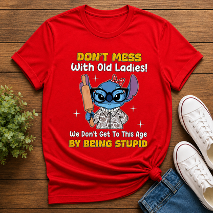 Disney|Stitch - DON'T MESS With Old Ladies!
