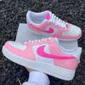 Neon Pink Custom Air Force 1