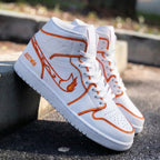 Flame Orange Custom Air Jordan 1