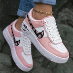 Flower Pattern Baby Pink White Custom Air Force 1