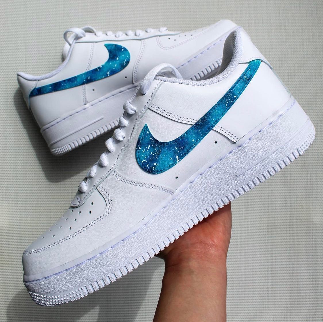 Galaxy Blue Custom Air Force 1
