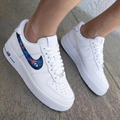 Galaxy Eyes Blue Purple Custom Air Force 1