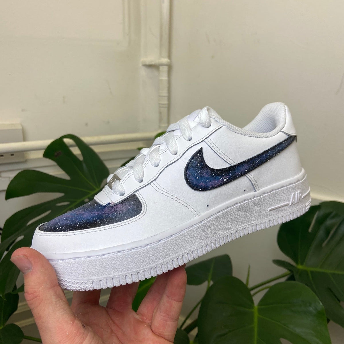 Galaxy Pattern Blue Custom Air Force 1