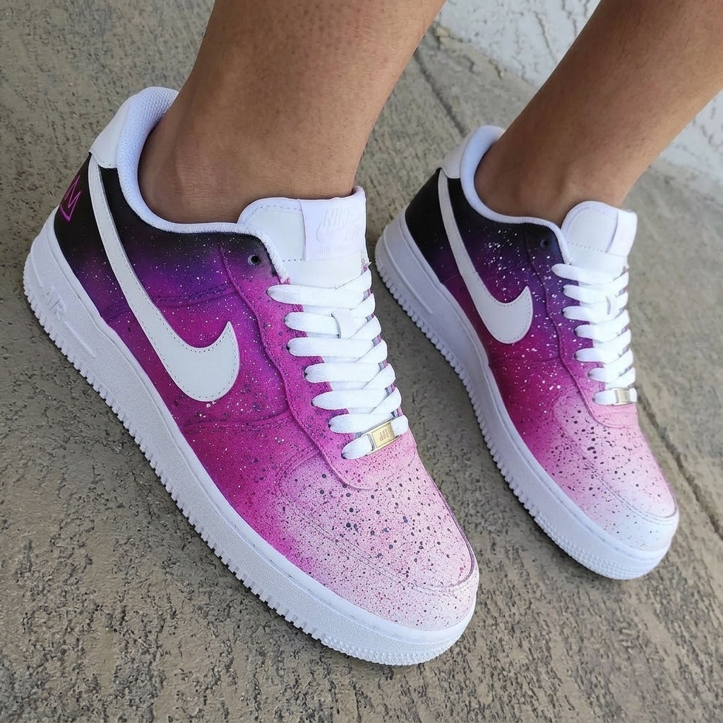 Galaxy Purple Pink Custom Air Force 1