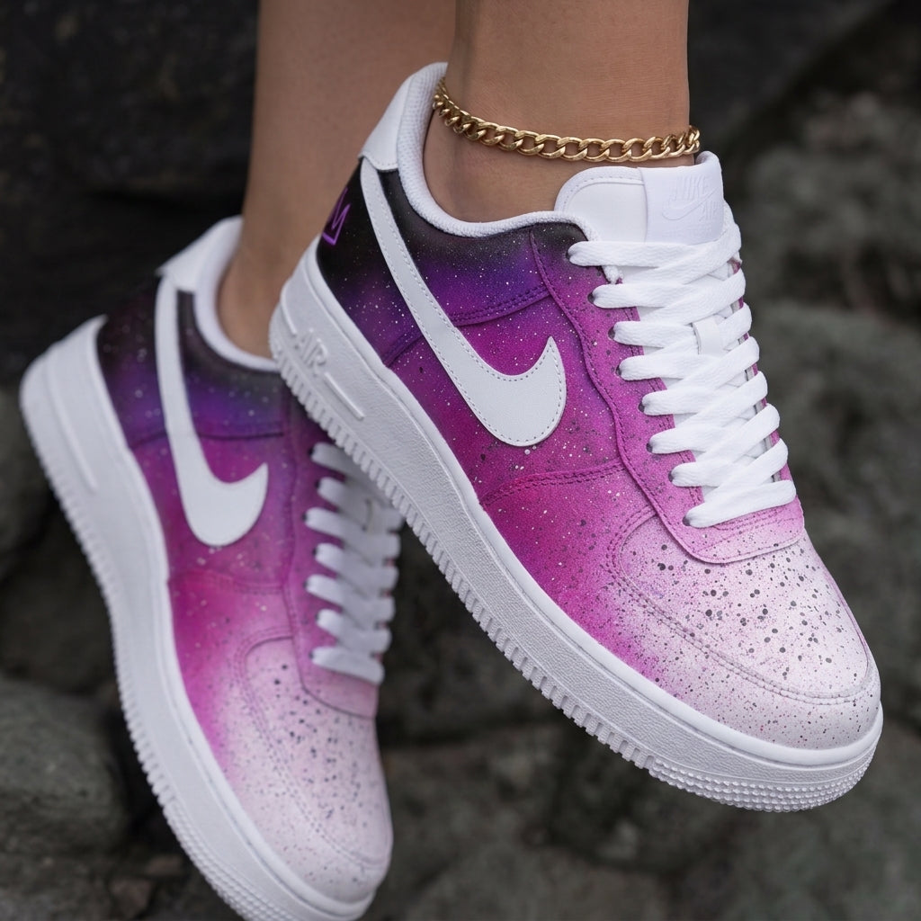Galaxy Purple Pink Custom Air Force 1