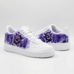 Gengar Purple White Custom Air Force 1