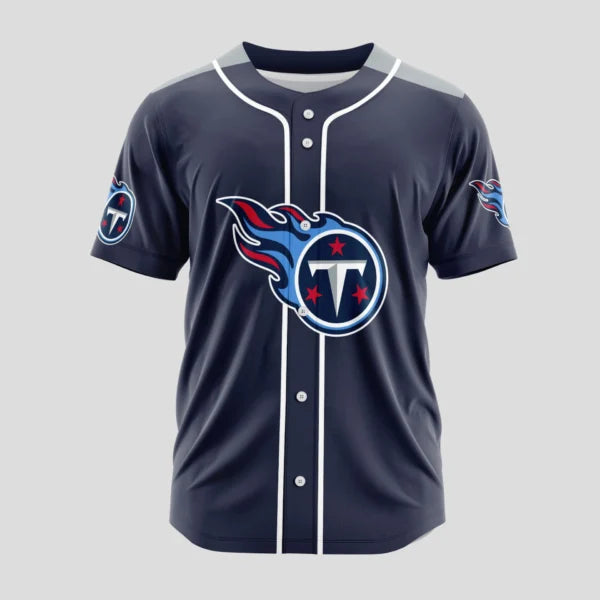 Tennessee Titans | Classic Baseball Jersey – Customize Your Name & Number, Your Style!