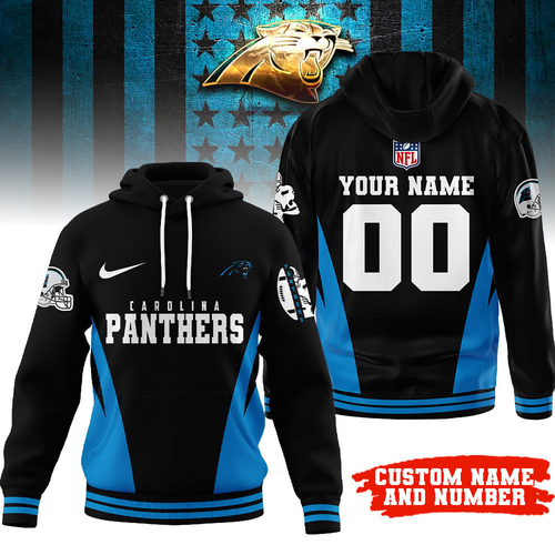 Carolina Panthers | Premium NFL Personalized Fan Hoodie TD