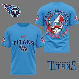 Tennessee Titans | Premium Grateful Game Day 3D Shirt NY