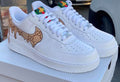 GG Pattern Brown Custom Air Force 1