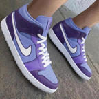 Gradient Purple Custom Air Jordan 1
