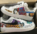 Graffiti and Portrait Theme Multi - color Custom Air Force 1