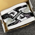 Graphic Black White Custom Air Force 1