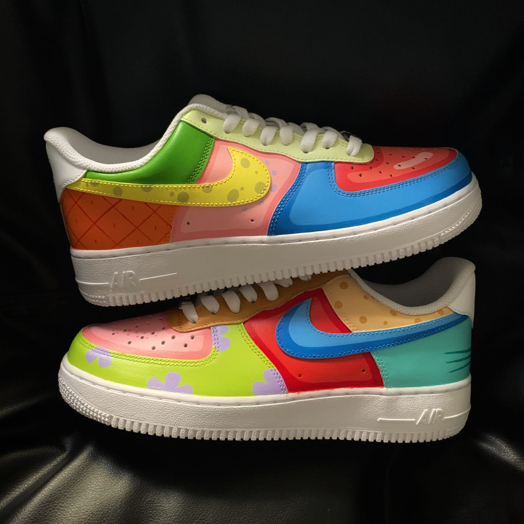 SpongeBob Cartoon Custom Air Force 1