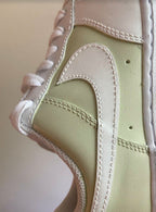 Green White Custom Air Force 1