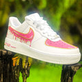 Gloden Pink Drip Custom Air Force 1