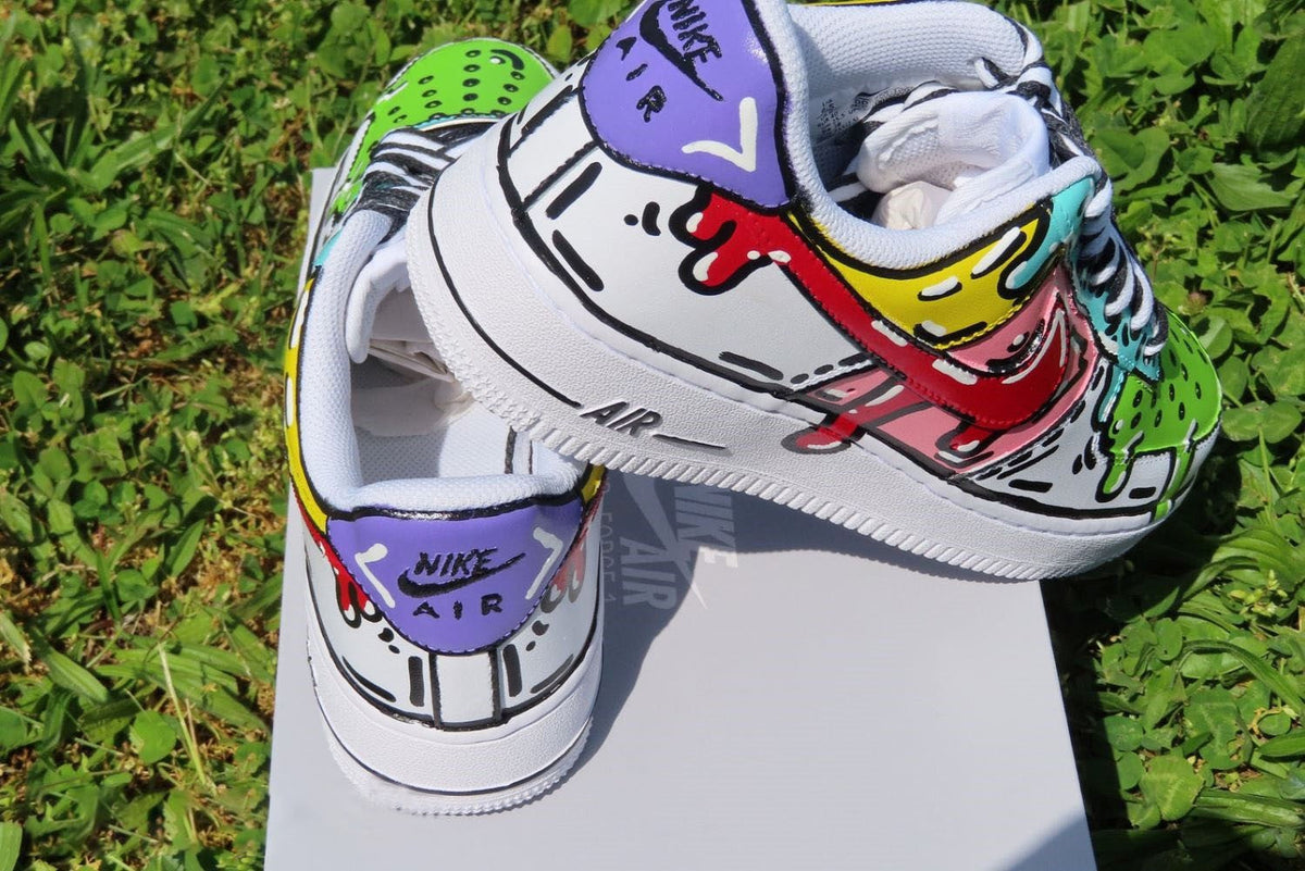 Color Drip Surf Custom Air Force 1
