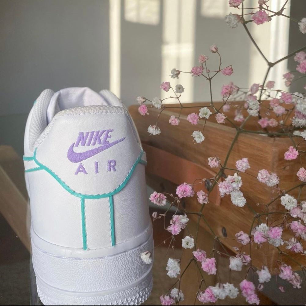 Purple Cloud Custom Air Force 1