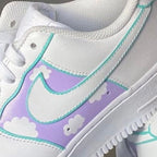 Purple Cloud Custom Air Force 1