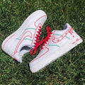 Red Cherry Drip Custom Air Force 1