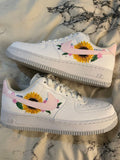 Sunflowers Pink Custom Air Force 1