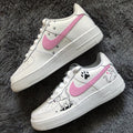 Pink Cat Custom Air Force 1