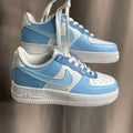 Blue Smooth Custom Air Force 1
