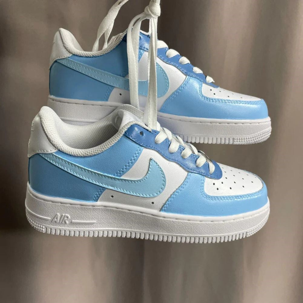 Blue Smooth Custom Air Force 1
