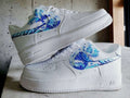 Blue Spray Custom Air Force 1