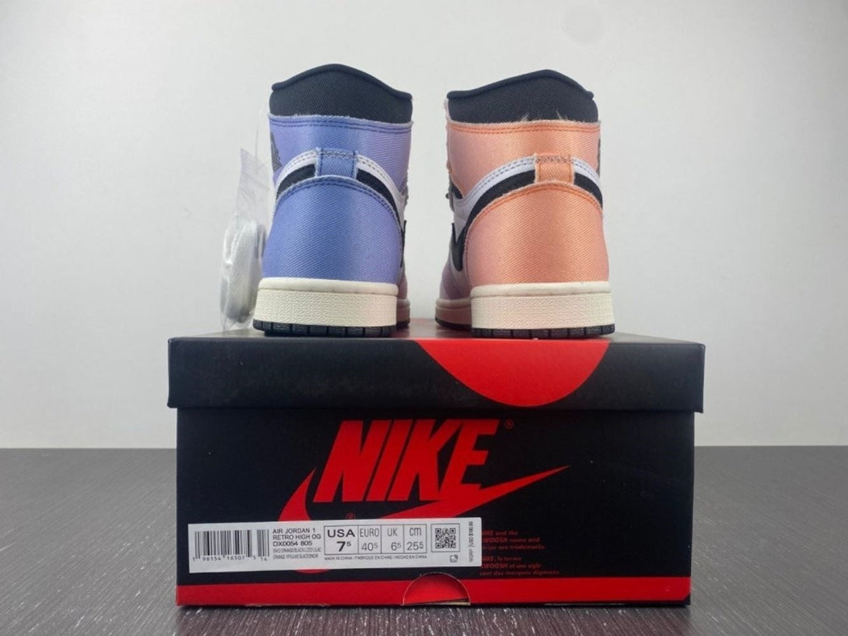 Pink Purple Gradient Custom Air Jordan 1