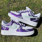 Purple Lightning Custom Air Force 1