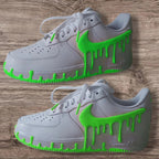 Hand-Painted 3D Drip Effect Multi-Color Optional Glow-in-the-Dark Unisex Custom Air Force 1 Street Fashion Custom Sneakers