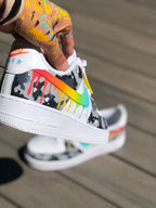 Color Camouflage Custom Air Force 1