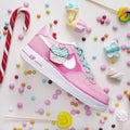 Pink Cake Custom Air Force 1