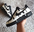 Black White Drip Custom Air Force 1